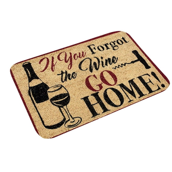 MORESEC under $5 Doormat, Decorative Doormat for Indoor Outdoor, Non Slip Entrance Floor Mat 40x60cm, Waterproof Welcome Mat for Front Door, Durable Outdoor Carpet for Patio