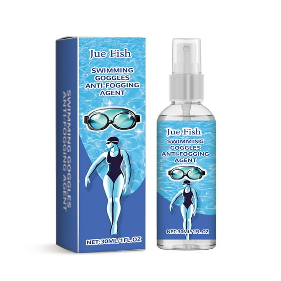 MORESEC under $5 Goggles Anti-Fog Spray, 40ml Swim Goggles Anti Fog Spray, Long Lasting Lens Treatment, No Smear Clear Vision Solution, Mask Defogger, Pool Swimming Essential