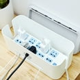 thumbnail image 1 of MORESEC under $5 Power Strip Box, Multifunctional Power Strip Storage Box,Cable Management Socket Organizer,Home Electrical Cord Organizer Box,Neat Power Strip Cover,Desk Cable Organizer Box, 1 of 6