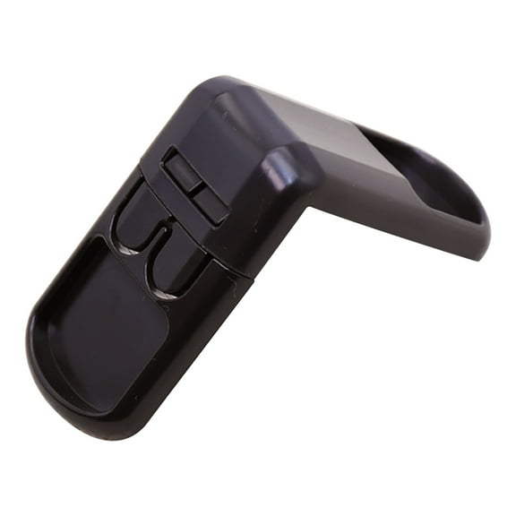 MORESEC under $5 Safety Cabinet Lock90 Degree Right Angle Child Safety Lock, Double Button Press White Lock for Wardrobe Cabinet Door Drawer, Anti Open Security Lock