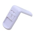 thumbnail image 1 of MORESEC under $5 Safety Cabinet Lock90 Degree Right Angle Child Safety Lock, Double Button Press White Lock for Wardrobe Cabinet Door Drawer, Anti Open Security Lock, 1 of 2