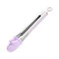 thumbnail image 1 of MORESEC under $5 Silicone Food TongsHigh Temperature Resistant Palm Grip Tongs for BBQ and Baking, Non-Slip Locking Design 9 and 12 Inch Kitchen Tongs for Cooking, 1 of 2