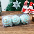 thumbnail image 1 of MORESEC Christmas Tree Ornaments Ball Set 3 Pack Suede Texture Hanging Decor for Holiday Party Home Decoration with Easy Hanging Rope, 1 of 6