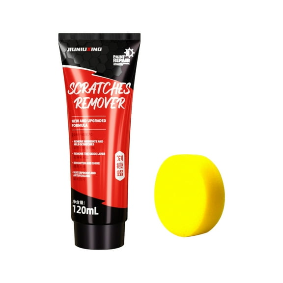 MORESEC Erase Unsightly Scratches from Your Car with These Automotive Paint Scratch Removal Supplies, a Polishing Wax Kit That Restores Gloss and Removes Swirls, Ideal for DIY Car Detailing