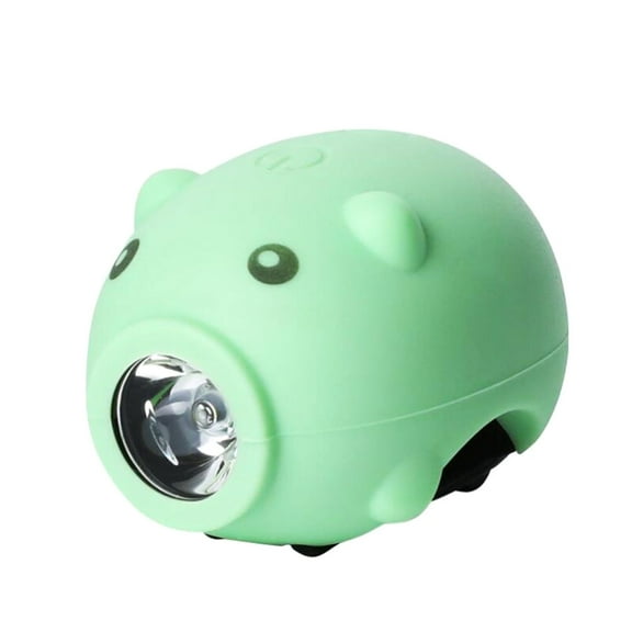 MORESEC Front and Tail LED Lamp with Horn for Cycling, 5 Sound Effects Multi-Function Bicycle Headlight with 850 mAh Battery