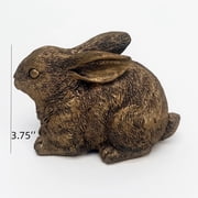 MORESEC Home Easter Desktop Bunny Ornament Decorative Compact Durable Quality Finish Adorable Cheerful Home Office Study Gift Spring Festive Desk St Patricks Day Decorations