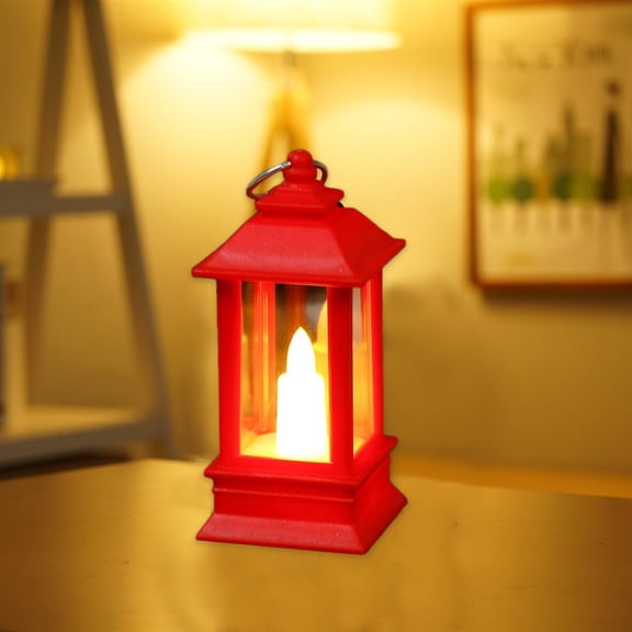 MORESEC Home Electronic Flickering Candle Night Light - Mini Oil Lamp Style Ambient Decoration for Christmas, Holiday, Battery Operated, Safe St Patricks Day Accessories