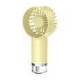 thumbnail image 1 of MORESEC Home Hand Spray Fan Mini Handheld 3 Speeds 500mAh USB Rechargeable Misting Cooling Fan with Water Tank, 1 of 4