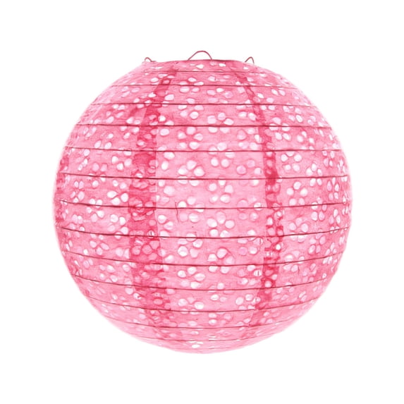 MORESEC Home Hollow Paper Lanterns Hanging Decoration - Traditional Folk Craft Luminaries for Weddings Parties Festivals Home Decor