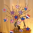 thumbnail image 1 of MORESEC Home Independence Day New Paper Glasses Party Decoration Supplies Set Plastic Multicolor 4th of July Patriotic Photo Prop, 1 of 6