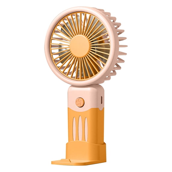 MORESEC Home Mini Handheld Fan 100g Ultra Light USB Rechargeable Portable Mute Small Fan with High Capacity Battery for College Outdoor Travel