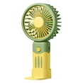 thumbnail image 1 of MORESEC Home Mini Handheld Fan 100g Ultra Light USB Rechargeable Portable Mute Small Fan with High Capacity Battery for College Outdoor Travel, 1 of 6