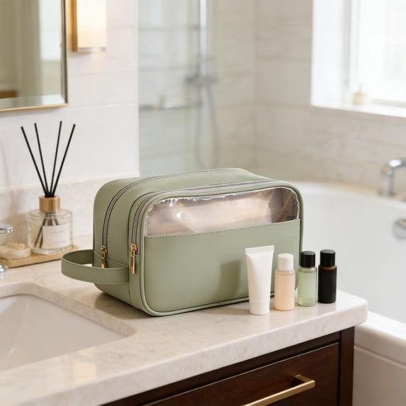 MORESEC Travel Toiletry Bag: Compact Organization for Travel Essentials