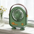 thumbnail image 1 of MORESEC Home Upgraded Desktop Fan 1200mAh 3 Speeds USB Rechargeable Portable Handheld for Home Office Outdoor Gift, 1 of 8