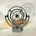 thumbnail image 1 of MORESEC Magnetic Desktop Swing Ball Sculpture for Office Stress Relief, Rotating Perpetual Motion Decor with USB and Battery Power, Educational Science Toy, 1 of 5