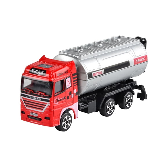 MORESEC Miniature Alloy Fire Engine Toy with Ladder and Moving Parts for Imaginative Rescue Play and Vehicle Collection