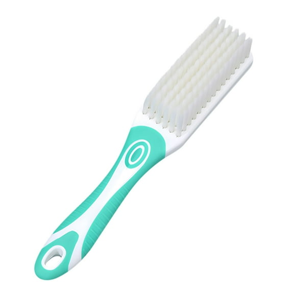 MORESEC under $5 Soft Bristle Shoe BrushSoft Bristle Shoe Cleaning Brush with Ergonomic Handle, Gentle Brush for Shoes, Clothes, Sheets