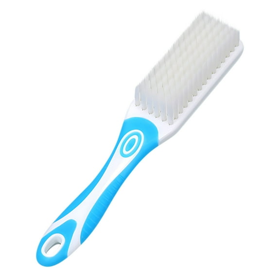 MORESEC under $5 Soft Bristle Shoe BrushSoft Bristle Shoe Cleaning Brush with Ergonomic Handle, Gentle Brush for Shoes, Clothes, Sheets