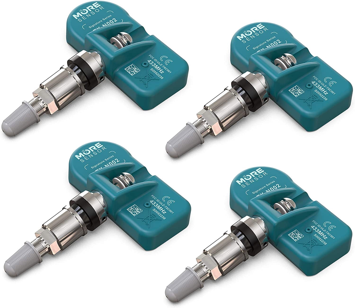 MORESENSOR Signature Series 433MHz TPMS Tire Pressure Sensor 4-Pack ...