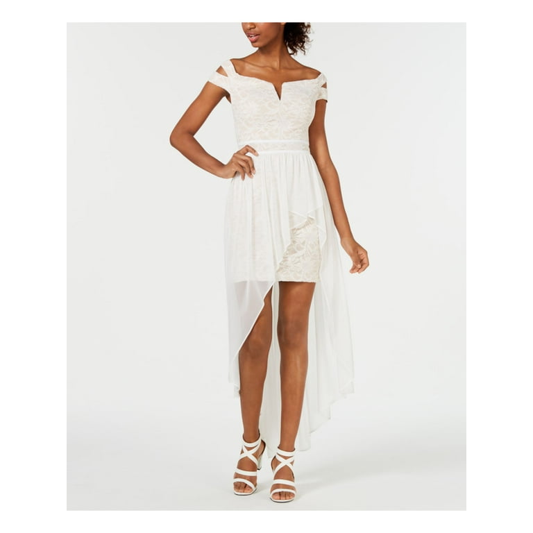 Embroidered fit & flare dress morgan & co online