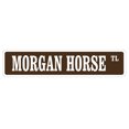 thumbnail image 1 of MORGAN HORSE Street Sign horses farmer farm american trainer | Indoor/Outdoor |  24" Wide, 1 of 5