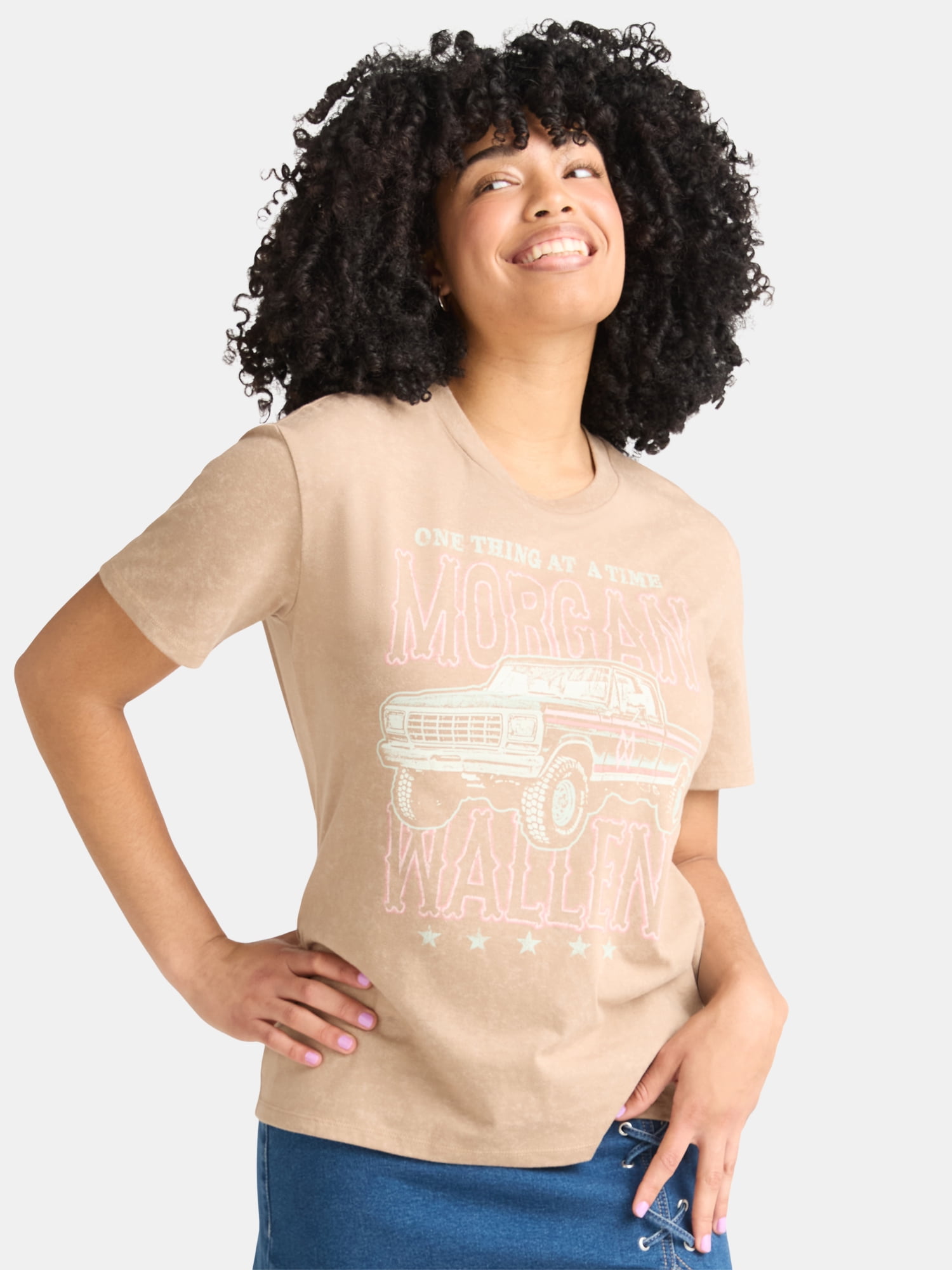 Morgan Wallen Graphic Band Tee with Short Sleeves, Women's, Sizes XXS-XXL