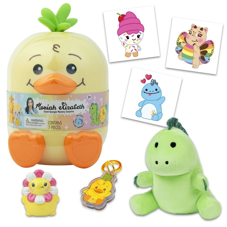 Moriah Elizabeth Giant Georgie Mystery Surprise Egg includes 6 inch Plush toy and other surprises ages 3 and up Walmart