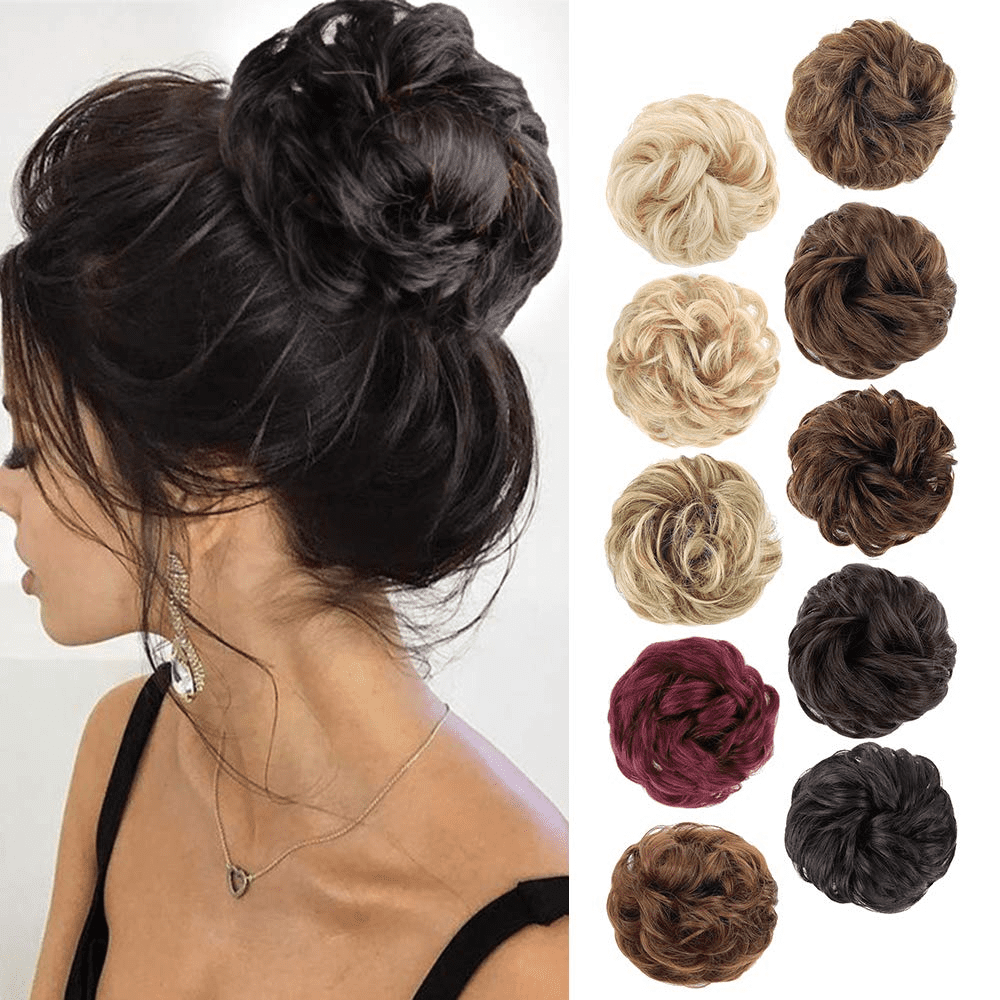 Stylish and chic messy bun hairstyles for all hair lengths