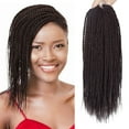 thumbnail image 1 of MORICA Crochet Hair for Kids 8 Packs 12 Inch Short Crochet Hair For Black Women, Small Twist Crochet Hair Hot Water Setting, Crochet Twist Braids Hair with Natural Ends(12 Inch, 4#), 1 of 5