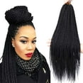 thumbnail image 1 of MORICA Senegalese Twist Crochet Hair 8 Packs 26 Inch Crochet Hair For Black Women, Small Twist Crochet Braids Hair Hot Water Setting, Crochet Braiding Hair with Natural Ends(26 Inch, 1B), 1 of 1