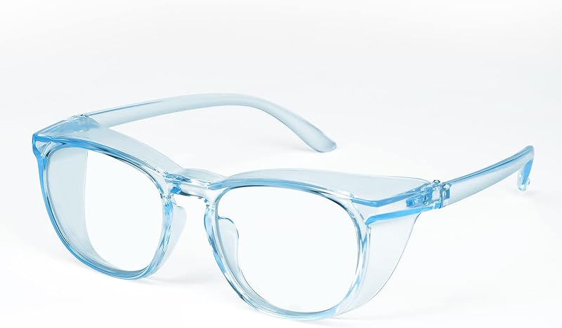 MORK&SUKY Tinted Safety Glasses – ANSI Z87.1 Certified, Anti-Fog & 100% UV Protection