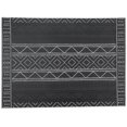 thumbnail image 1 of MOROCCAN GEO CHARCOAL Indoor Floor Mat By Kavka Designs, 1 of 5
