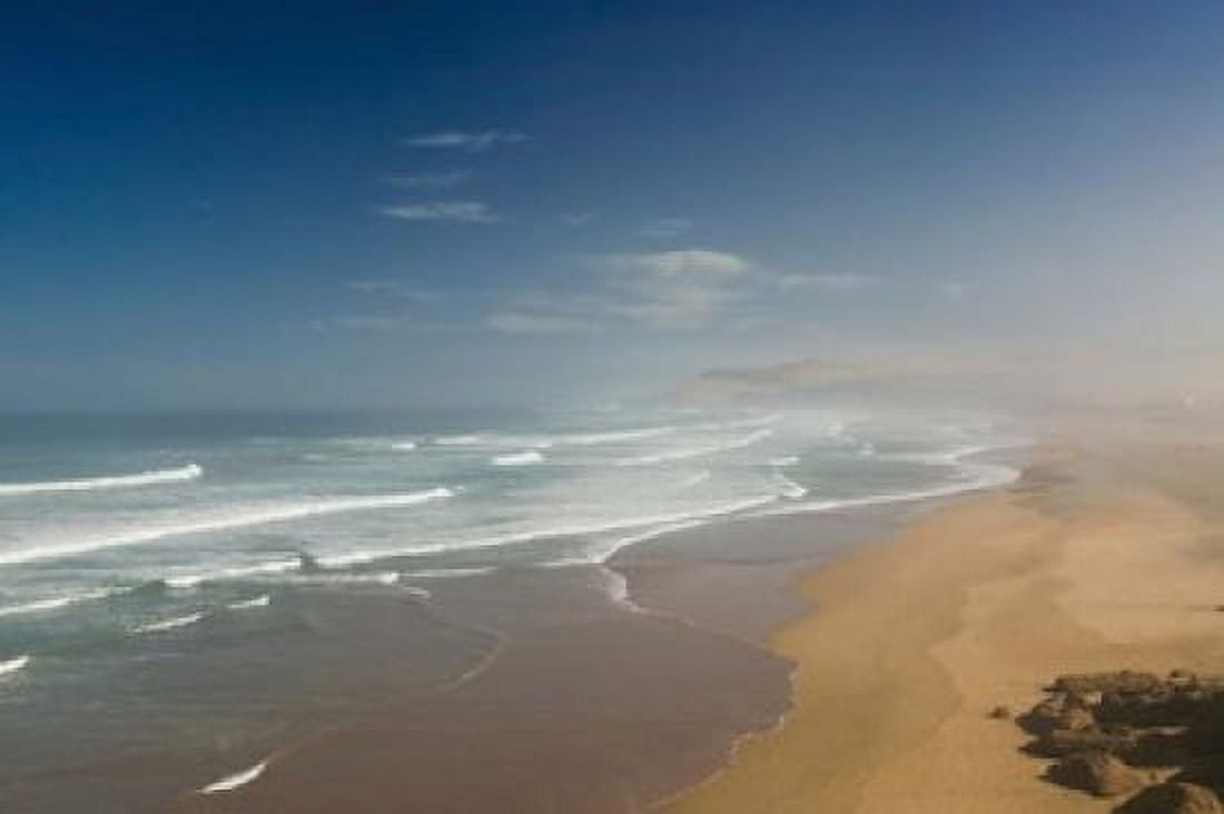 MOROCCO CAP RHIR Atlantic Coast by town of TAMRI Canvas Art - Walter Bibikow DanitaDelimont (36 x 24)
