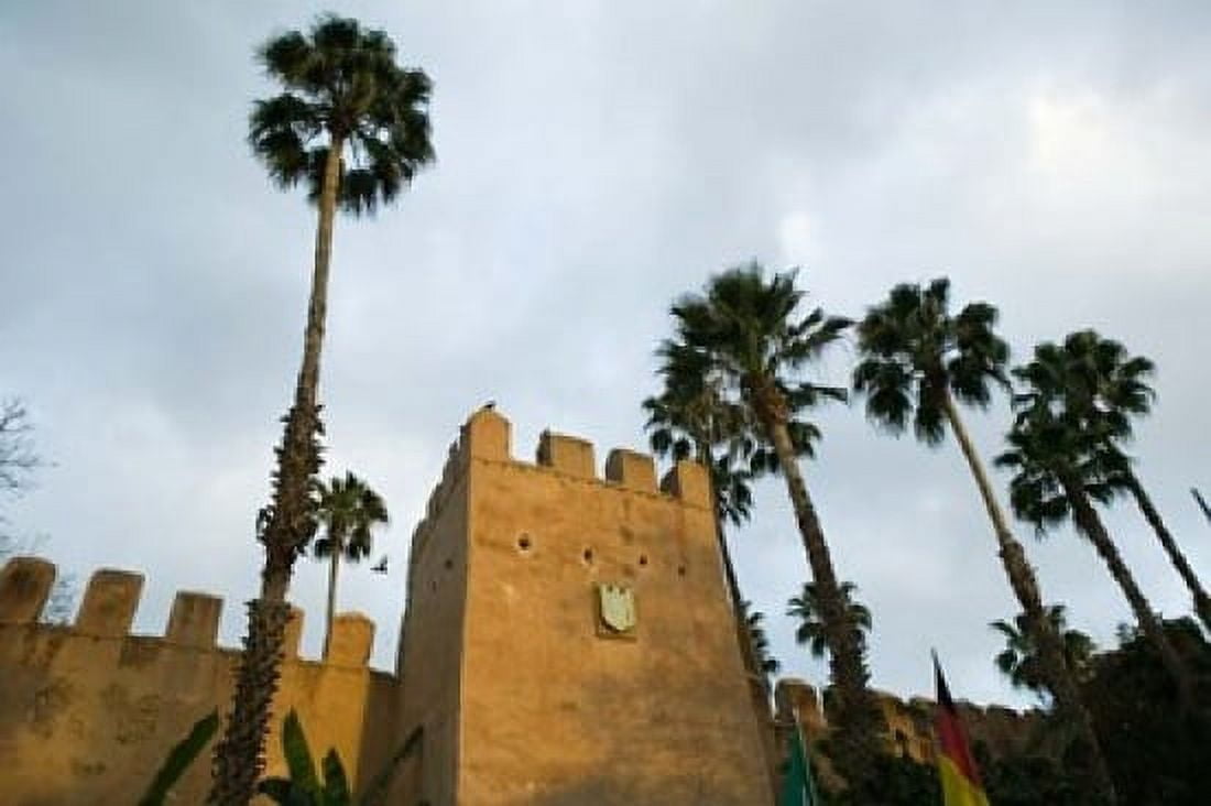 MOROCCO Souss Hotel Palais Salam Palace Ramparts Canvas Art - Walter Bibikow DanitaDelimont (24 x 15)