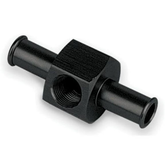 MOROSO 65360 Fuel Pressure Gauge Fitting - Black