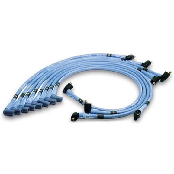 MOROSO 72407 Blue Max Custom Fit Sleeved Wire Set - Blue