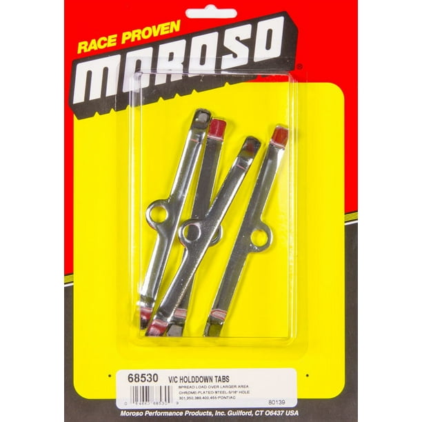 Moroso Chrome V. Cvr Hold Downs Moroso Chrome V. Cvr Hold Downs