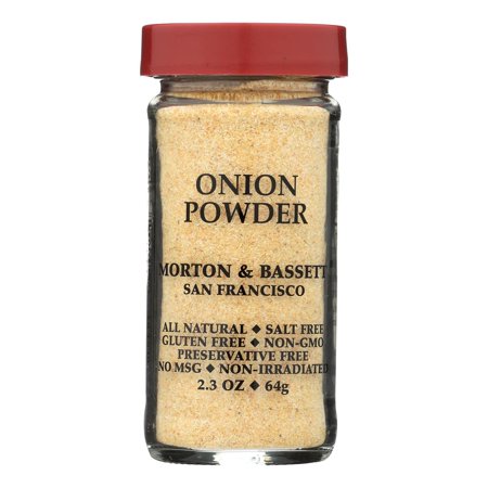 MORTON & BASSETT ONION POWDER 2.3 OZ - Pack of 3