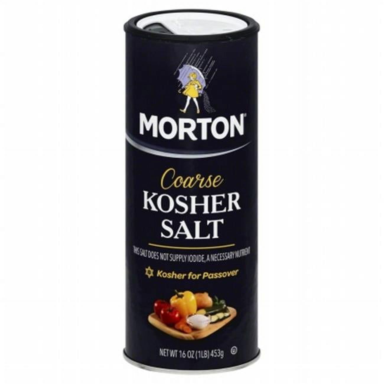 MORTONS 16 oz. Salt Kosher Coarse Cnstr