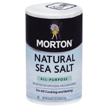 MORTONS SEA SALT ALL PURPOSE 26 OZ - Pack of 12