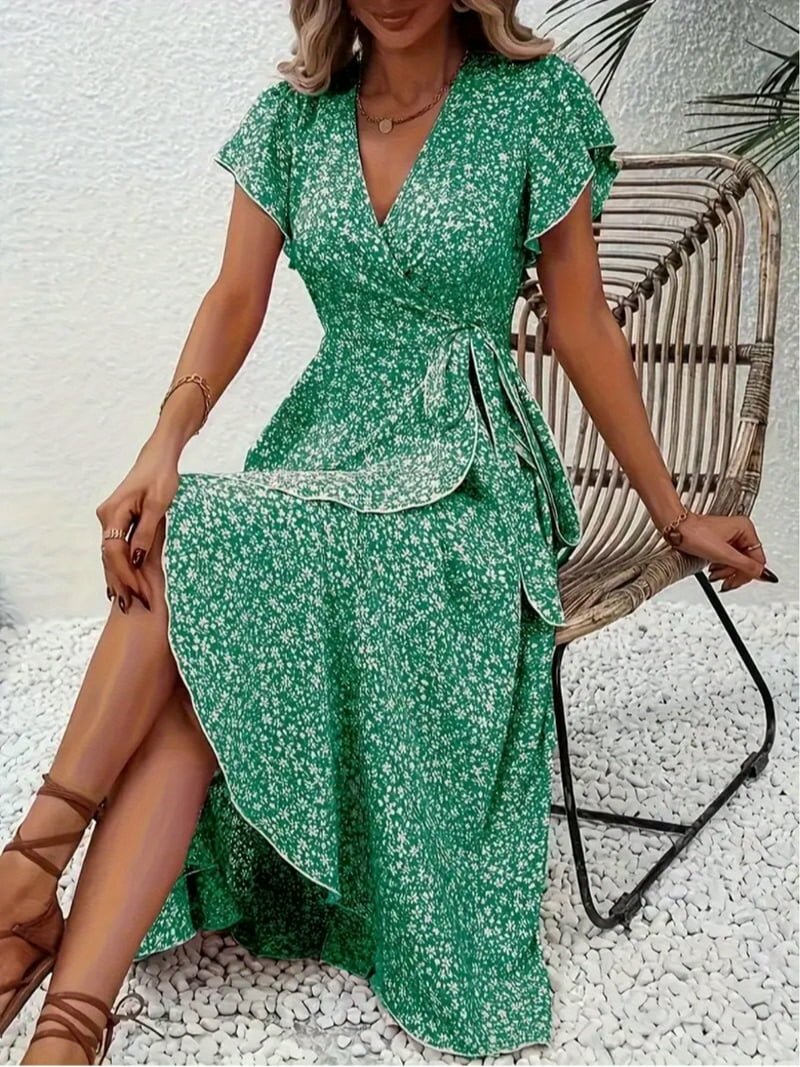 casual high low dress Beach Holiday | Wholesale Details_Embellishment/Beading Size:6 US / 36 EU rehearsal dinner party Brand New Vintage 1998