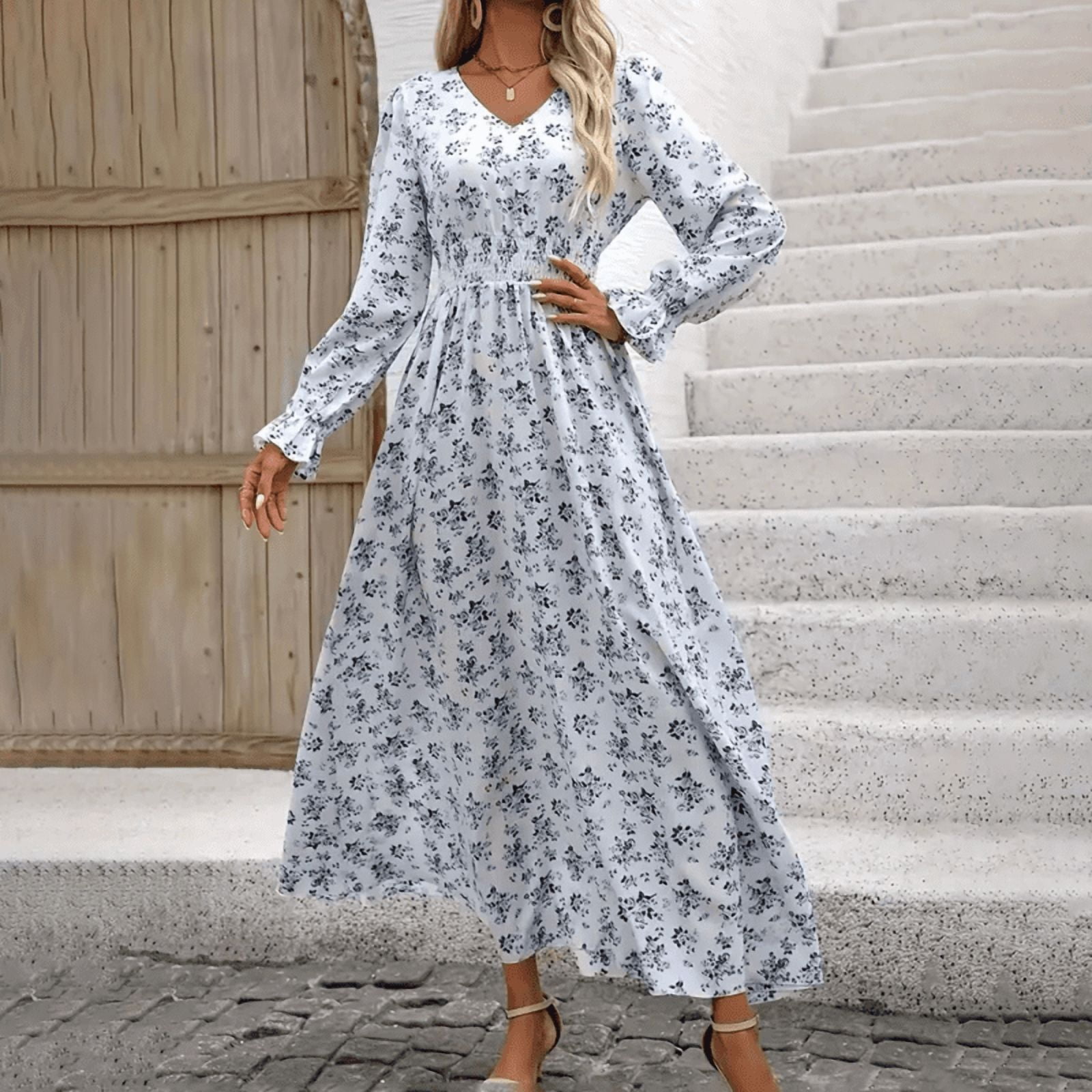 elegant shift dresses with sleeves JoyJoy Women's Lightweight Shift Dress 3/4 Sleeve Tunic Dress Casual Loose Office Dresses Black 2XL at Amazon Women's Clothing store