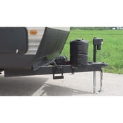 MOR/ryde SP54-254 Weight Distribution Hitch Storage Kit; EzStorHitch ; Fits Tow Bars And Hitch Head; For Travel And Cargo Trailers; Clamp-On; Powder Coated; Black; Heavy Gauge Steel
