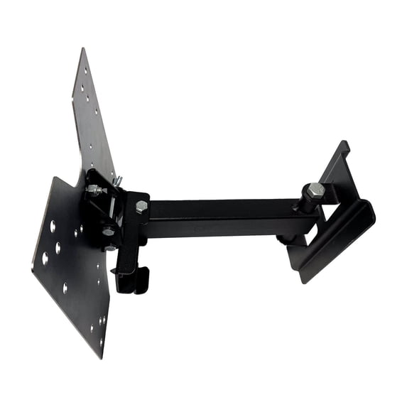 MORryde TV1-122H Locking TV Wall Mount; Swivel and Tilt Extending Type; 0 To 10.5 Degree Tilt/ 180 Degree of Swing/ 18 Inch Double Joint Extension Arm/ TV Swivels Up To 350 Degree