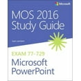 thumbnail image 1 of Pre-Owned Mos 2016 Study Guide for Microsoft PowerPoint (Paperback) 0735699402 9780735699403, 1 of 1