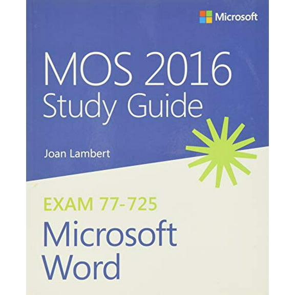 Pre-Owned MOS 2016 Study Guide for Microsoft Word (Paperback) 0735699410 9780735699410