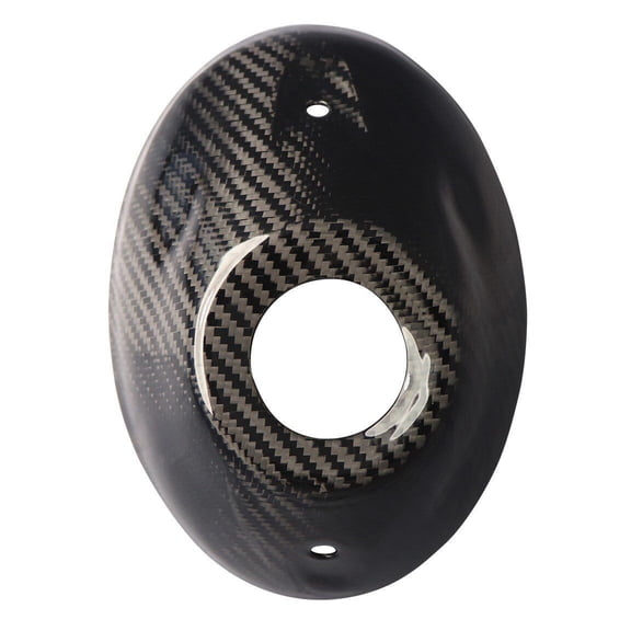 MOS Carbon Fiber Exhaust Pipe Rear Cap Cover for BMW Motorrad G310R 2016-2023