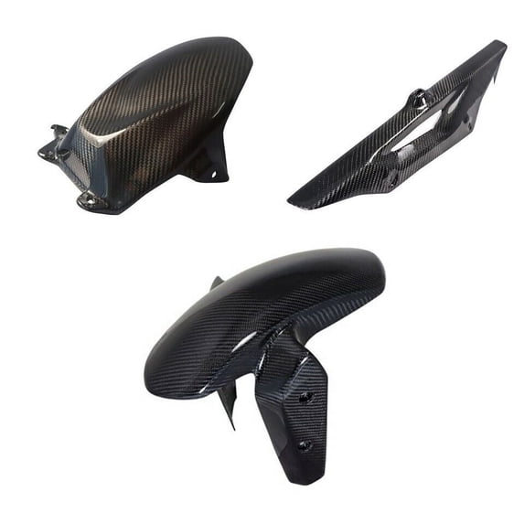 MOS Carbon Fiber Front and Rear Fender Set for BMW Motorrad G310R 2016-2023