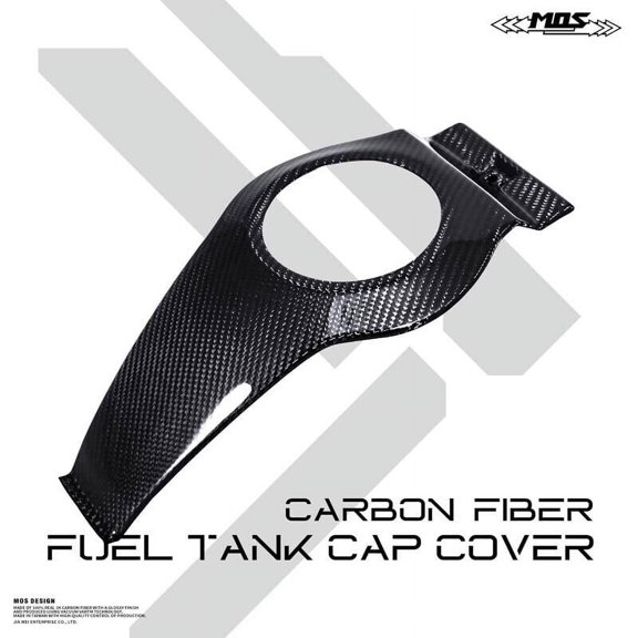MOS Carbon Fiber Fuel Tank Cap Cover for Yamaha TMAX 560 2022-2023