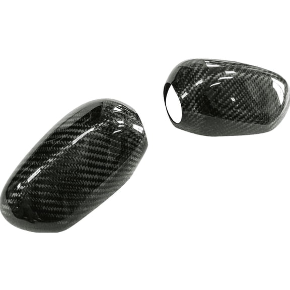 MOS Carbon Fiber Rear View Mirror Covers for Yamaha SMAX 2012-2020